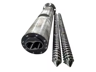 Non-Intermeshing Parallel Twin Screw Barrel