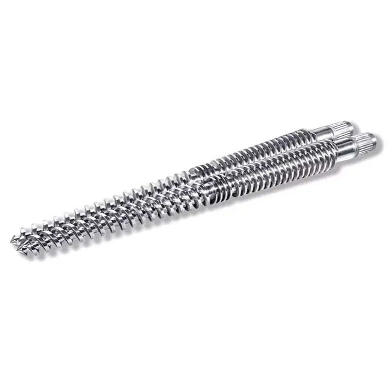 इंटरमेशिंग शंक्वाकार ट्विन स्क्रू